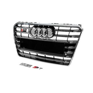 Grila fata S-Style (2010-2014, neagra cu crom) foto 2