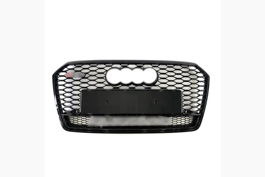Audi A7 2010-2018 Grila Fata RS-Style cu Inscription Quattro (2015-2018, neagra) Foto 3