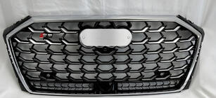 Audi A8 2018- Grila Fata S-Style (2022+, Crom cu Negru) foto 1