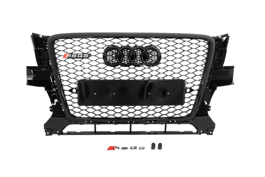 Audi Q5 2008-2017 Grila fata RSQ-Style (2008-2012, neagra) Image