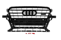 Audi Q5 2008-2017 Grila fata SQ-Style (2012-2017, neagra cu crom) foto 4