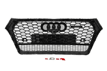 Audi Q5 2017-2025 Grila fata RSQ-Style (2017-2020, neagra) foto 5