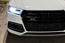 Audi Q5 2017-2025 Grila Fata SQ-Style (2017-2020, neagra) foto 1