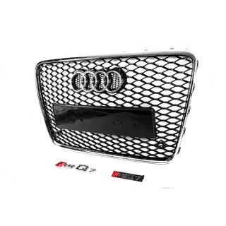 Grila fata RSQ-Style (neagra cu crom) foto 2