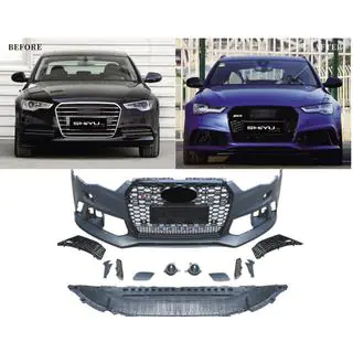 Bara fata cu grila neagra RS6-Style (2014–2017) Audi A6 C7 2011-2017 foto 2