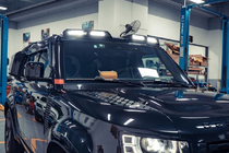 Land Rover Defender 2019- Viziera parbriz cu 4 LED foto 1
