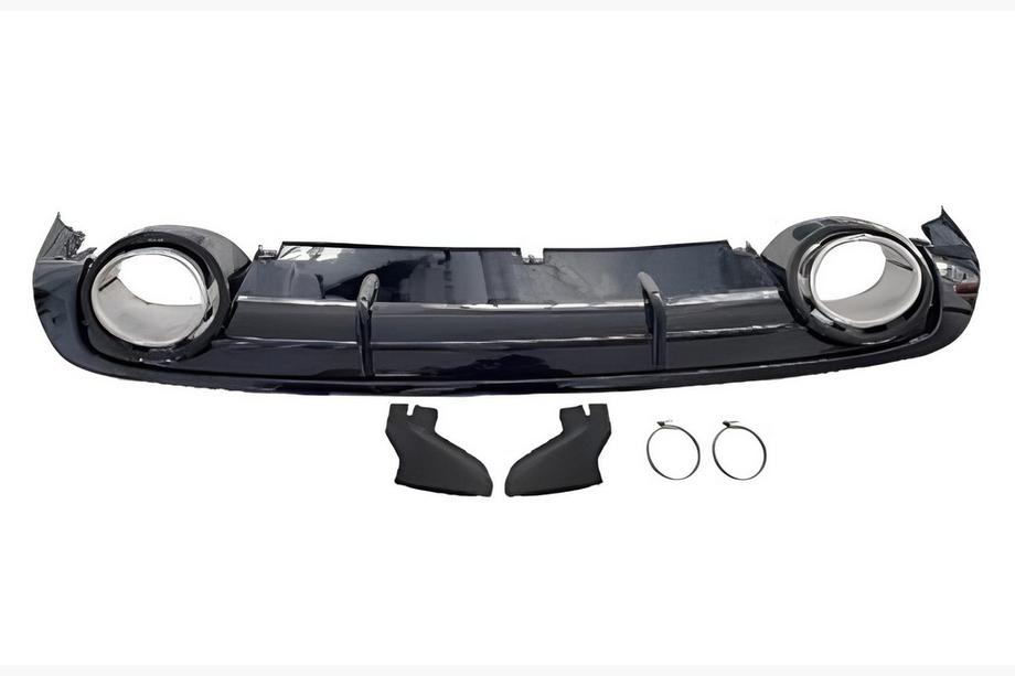Audi A6 C6 2004-2011 Difuzor Spate cu Tipsuri Esapament RS-Style Image