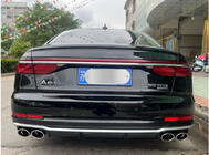Audi A8 2018- Difuzor Spate cu Tipsuri S-Style (2022+) foto 1