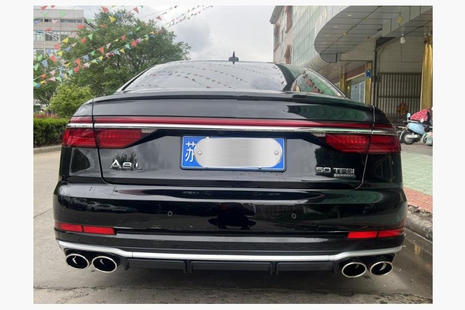 Audi A8 2018- Difuzor Spate cu Tipsuri S-Style (2022+) Image