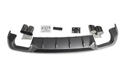 Audi A3 2012-2020 Difuzor Spate cu Tipsuri V-2 (pentru S/S-Line, 2016-2020) foto 1