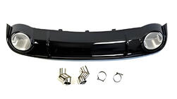 Audi A4 B8 2007-2015 Difuzor Spate cu Tipsuri Esapament RS-Style (2007-2011) foto 1