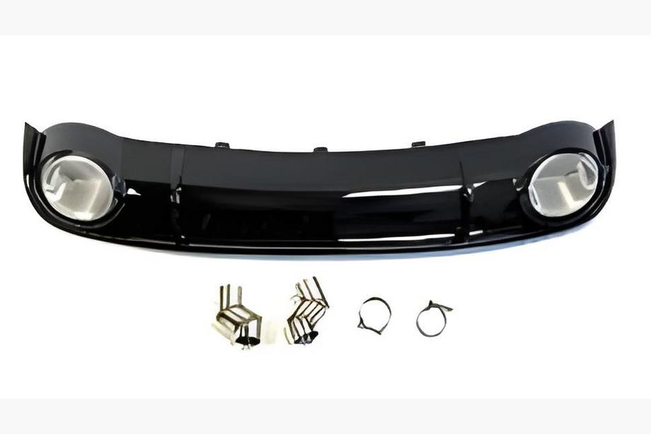 Audi A4 B8 2007-2015 Difuzor Spate cu Tipsuri Esapament RS-Style (2007-2011) Image