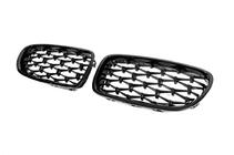 BMW 5 Series F10/F11 2010–2016 Rinichi Diamond Black (Negru Lucios) foto 6