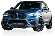 BMW X3 G01 2018- Rinichi M-Look (Negru Lucios) foto 1