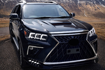 Toyota Hilux 2015- Faruri fata design Lexus V2 2015-2019 (set 2 buc) foto 2