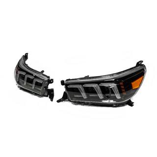 Faruri fata design Lexus V2 2015-2019 (set 2 buc) foto 3