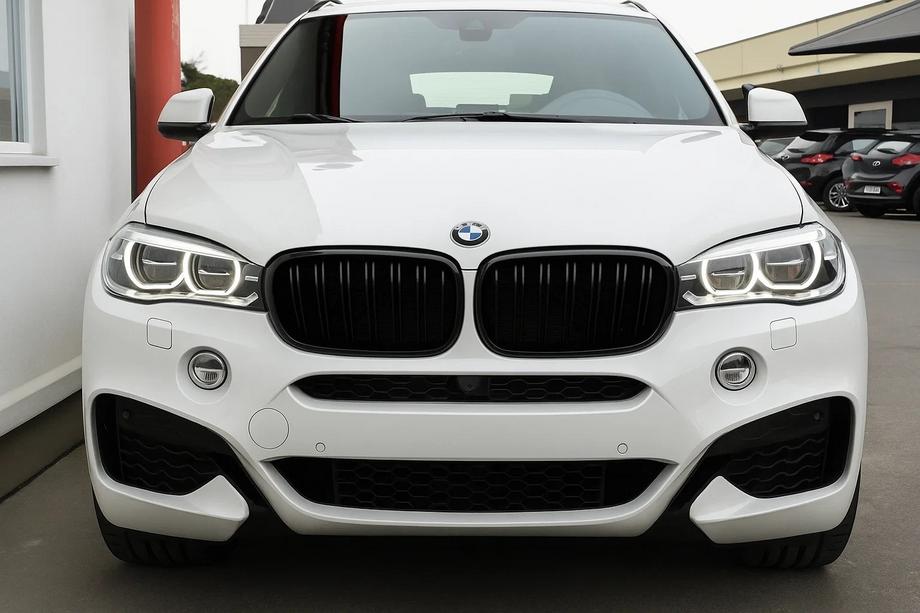 BMW X6 F16 2014-2019 Rinichi M-Look (Negru Lucios) Foto 1