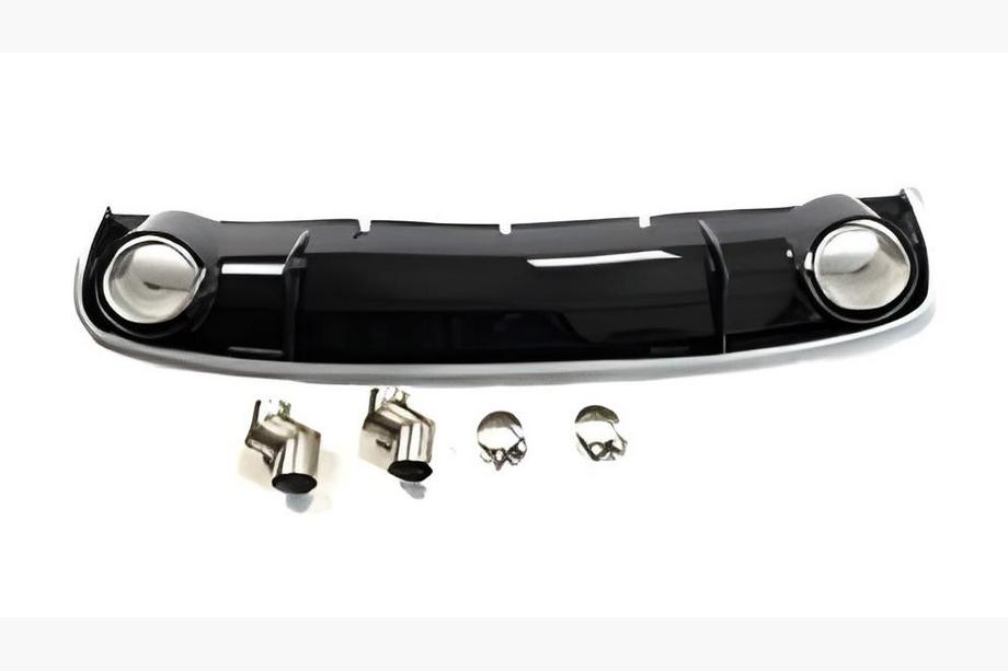 Audi A4 B8 2007-2015 Difuzor Spate cu Tipsuri Esapament RS-Style (2012-2015) Image