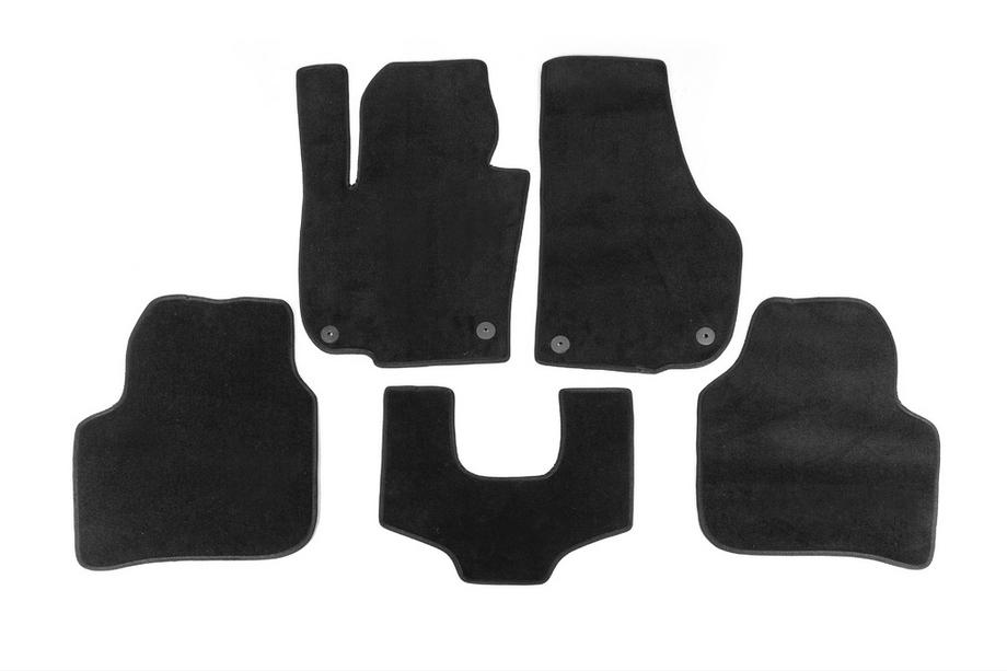 Skoda Superb 2009-2015 Covorase mocheta Premium (negre) Image