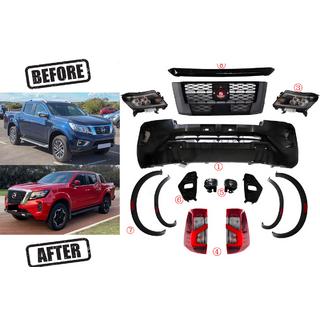 Kit upgrade Facelift la 2021 (pentru 2015-2020) Nissan Navara/NP300 2016- foto 2