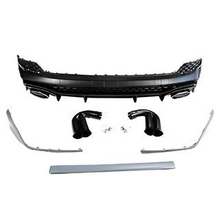 Difuzor Spate cu Tipsuri Evacuare QRS-Style (2.0) Audi Q3 2019–2025