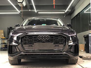 Audi Q8 2018- Grila Fata RSQ-Style (2018-2023, Negru) foto 1