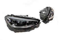 Mercedes S-class W221 2005-2013 Kit restyling catre W223 Maybach (cu manere usi si insertii) foto 29