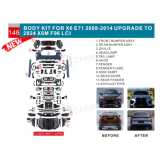 Kit restyling catre X6M F96 LCI foto 3