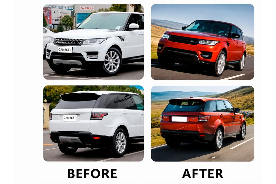 Range Rover Sport 2014-2022 Kit caroserie Black Pack (2013-2017) Image