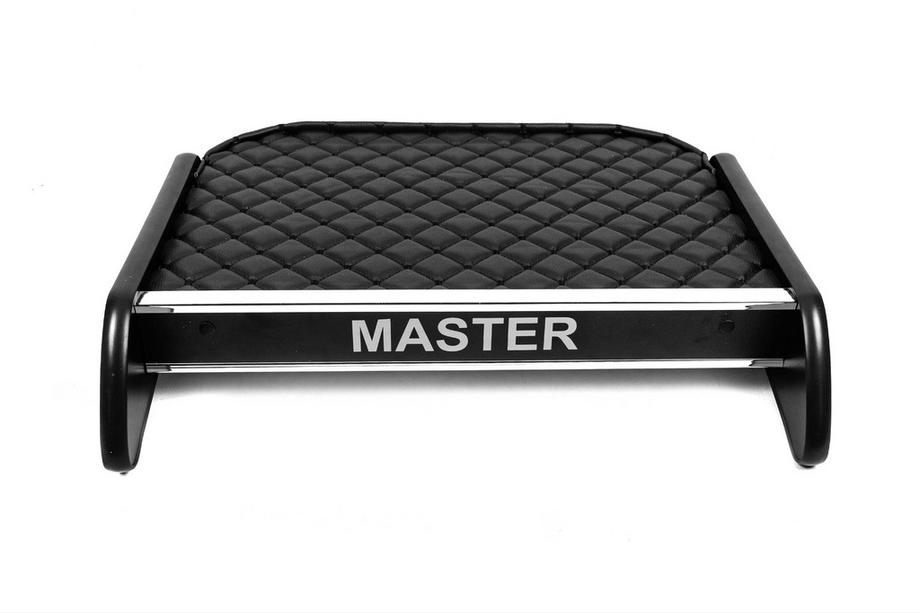 Renault Master 2011-2023 Polita pentru bord (Negru cu cusatura neagra) Image