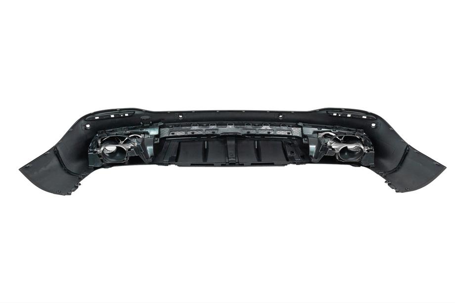 Mercedes GLS X167 2019- Difuzor spate cu tipsuri Black (design GLS53) Foto 9