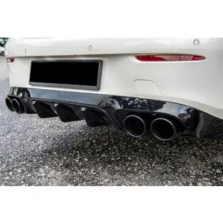 Difuzor Spate Black cu Tipsuri Black (Design AMG53) foto 2