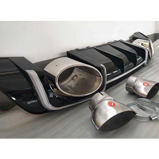 Difuzor spate cu tipsuri TTRS-Style (2014-2020) Audi ТТ 2014-2023