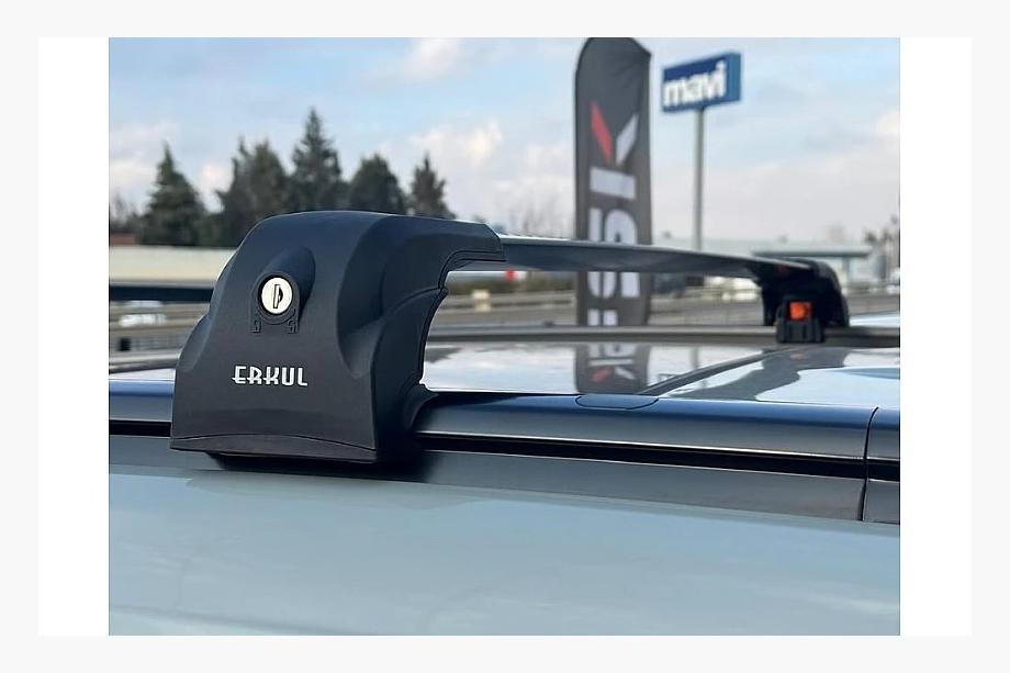 Bare transversale pentru bare longitudinale integrate cu cheie Ecem V2 (set 2 buc) pana la 120 cm, Gri Image