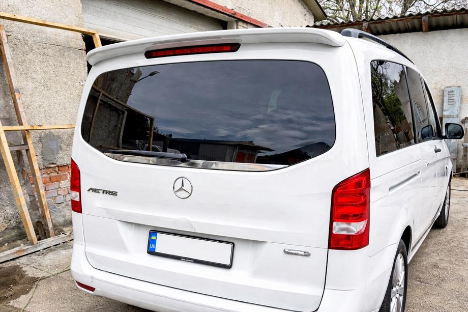 Mercedes Vito/V-class W447 2014- Spoiler ABS (Alb Lucios) Foto 1