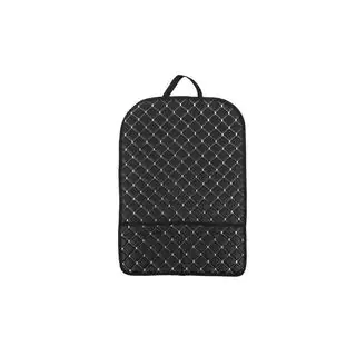 Organizer spatar scaun ECO (1 buc, Negru cu cusatura gri) foto 1