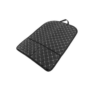 Organizer spatar scaun ECO (1 buc, Negru cu cusatura gri) foto 2