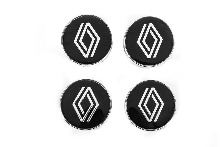 Renault Capace centrale janta negre cu inel (59mm la 55mm, 4 buc) Image