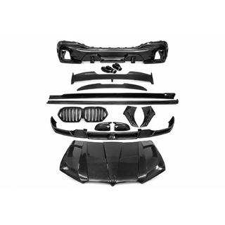 Kit caroserie cu capota Carbon V2 (2018-2022) BMW X6 G06 2019–2027 foto 2
