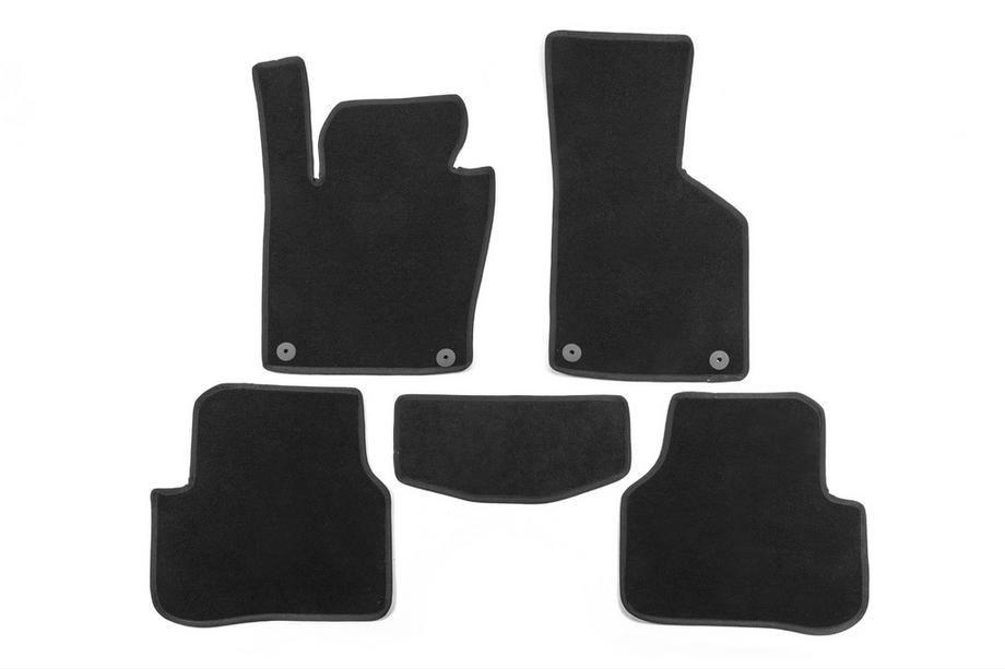Volkswagen Passat B6 2006-2012 Covorase textile Classic (negre) Foto 1