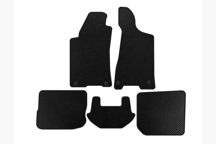 Audi 80/90 1987-1996 Covorase EVA (1991-1996, Sedan, Negru) Image