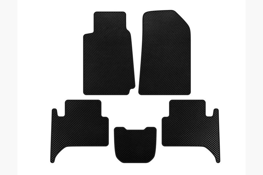 Chevrolet Trailblazer 2012-2019 Covorase EVA (2 Randuri, Negru) Image