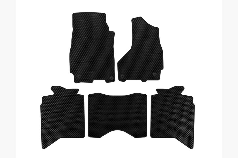 Dodge RAM (DS/DJ/D2) 2009–2024 Covorase EVA (2013+, 5 locuri, Negru) Foto 1