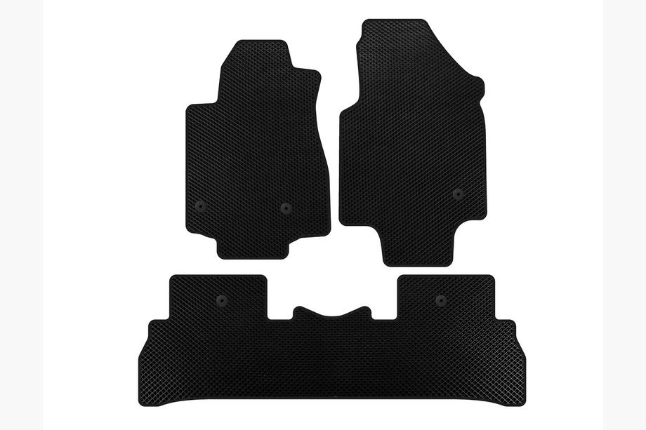 Honda Pilot 2008-2015 Covorase EVA (2008-2012, 7 locuri, Negru) Image