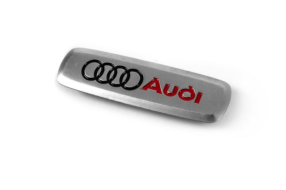 Audi Emblema aluminiu pentru covorase auto (1 buc) Image