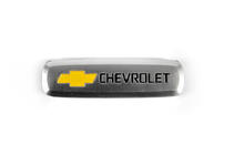 Chevrolet Emblema aluminiu pentru covorase auto (1 buc) foto 2