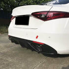 Alfa Romeo Giulia 2016-2022 Difuzor Bara Spate cu Tipsuri V1 (Plastic) foto 3