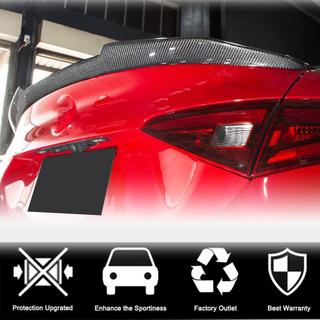Spoiler V4 (Carbon) Alfa Romeo Giulia 2016-2022 foto 3