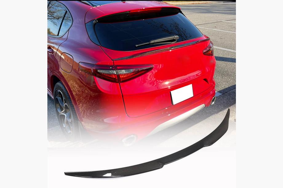 Alfa Romeo Stelvio 2016- Spoiler inferior V1 (2017-2023, ABS) Foto 2