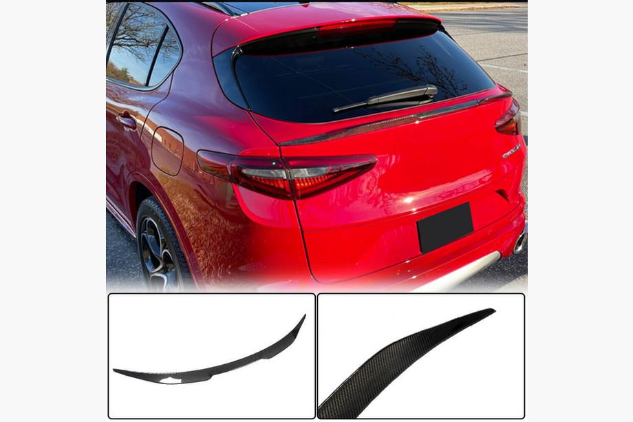 Alfa Romeo Stelvio 2016- Spoiler inferior V1 (2017-2023, ABS) Foto 3